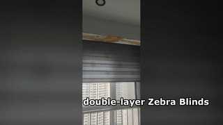 Διπλή στρώση Zebra Blinds
