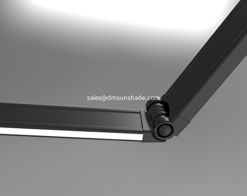 White Color Frame Full Cassette Awning / Electric Cassette Awning Wholesale