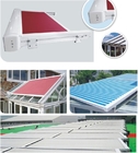 Heavy Duty Retractable Roof Awning Remote Motor Sunshade Waterproof Retractable Pergola Awnings