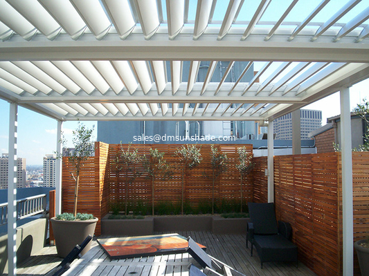 Bioclimatic Gazebo Awning garden Aluminum Louver Gazebo pergola Canopy