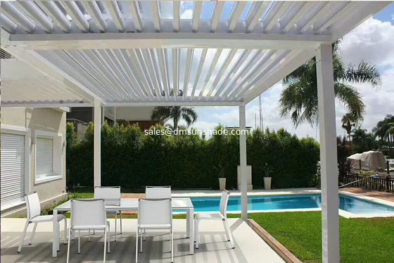 Bioclimatic Gazebo Awning garden Aluminum Louver Gazebo pergola Canopy
