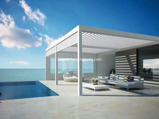 Bioclimatic Gazebo Awning garden Aluminum Louver Gazebo pergola Canopy