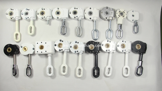 Heavy Duty Manual Awning Gear Box for Retractable Canopy Awning ,toldo Vertical Aluminum Fishing Butt Caps Copper Alloy