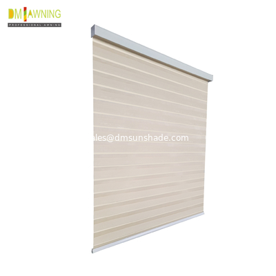 Electric sunshade zebra roller blinds
