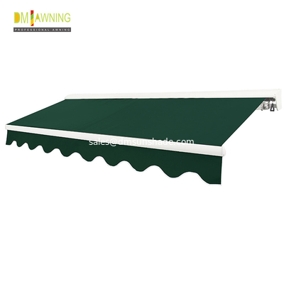 Aluminium Waterproof Retractable Awning House Balcony Remote Motor Control