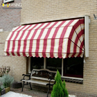 Outdoor French Style Awnings Aluminium Retractable Window Awning