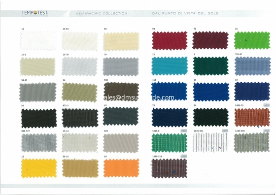 China Factory Wholesale 120cm Width Waterproof 100% Solution Dyed Acrylic Awning Fabric