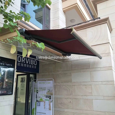 Εξωτερική ανασυγκρότητη κεραμίδα με έλεγχο κινητήρα και LED φωτισμό κήπο κεραμίδα ηλιακή σκιά κεραμίδα