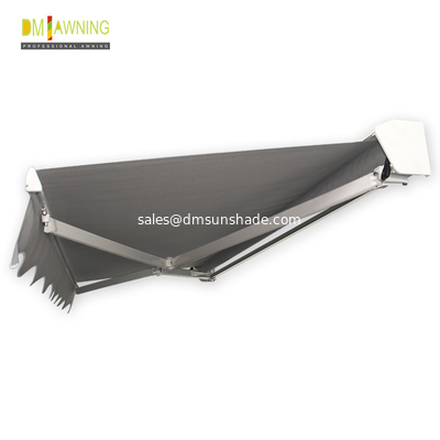 Aluminium Waterproof Retractable Awning House Balcony Remote Motor Control